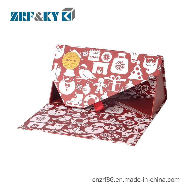 Custom Flap Paper Board Flat Folding Magnetic Box with Ribbon – Folding Boxes and Folding Paper Boxes price