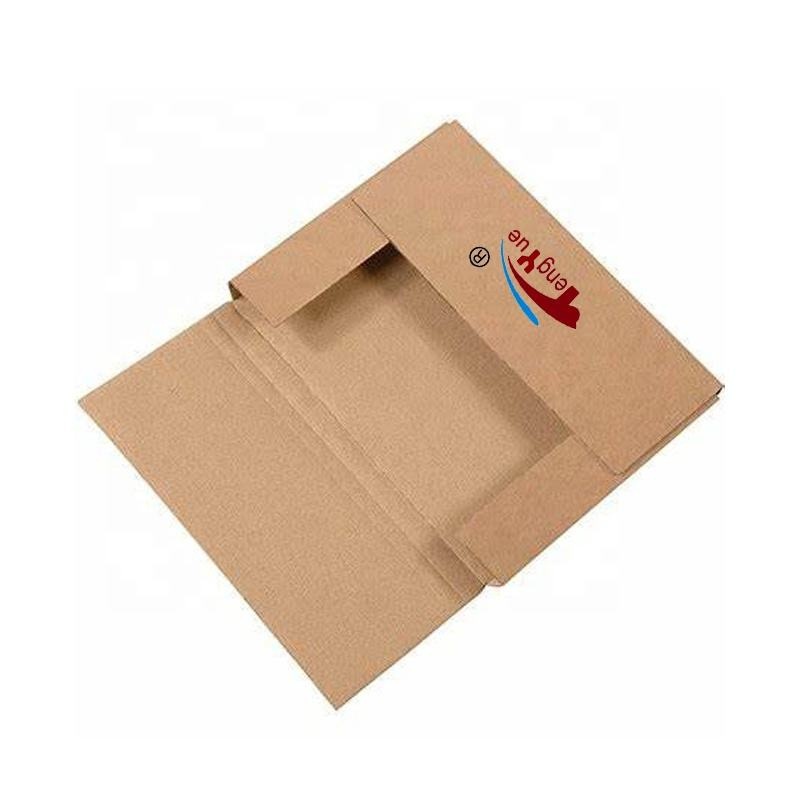 Custom Newest Luxury Gift Packaging Silk Scarf Paper Envelope Corrugated Mailer Box Shipping Box Paper Box – Envelope Box and Mailer Box price