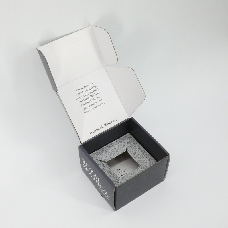 Custom Printing Personalized Logo High Quality Kraft Paper Tea Bags Packaging Rigid Corrugated Box – Folding Cardboard Box and Recycled Paper Box price