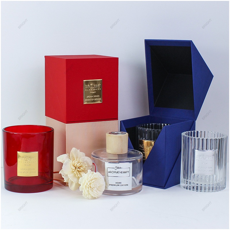 Luxury Custom Aromatherapy Scented Candle and Reed Diffuser Gift Set for Christmas – Candle Diffuser Set and Packaging Box price