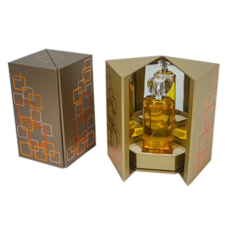 Luxury Sponge-Flocked Perfume Packaging Gift Box with Magnetic Closure in Rigid Paper – Perfume Packaging Box and Gift Box price
