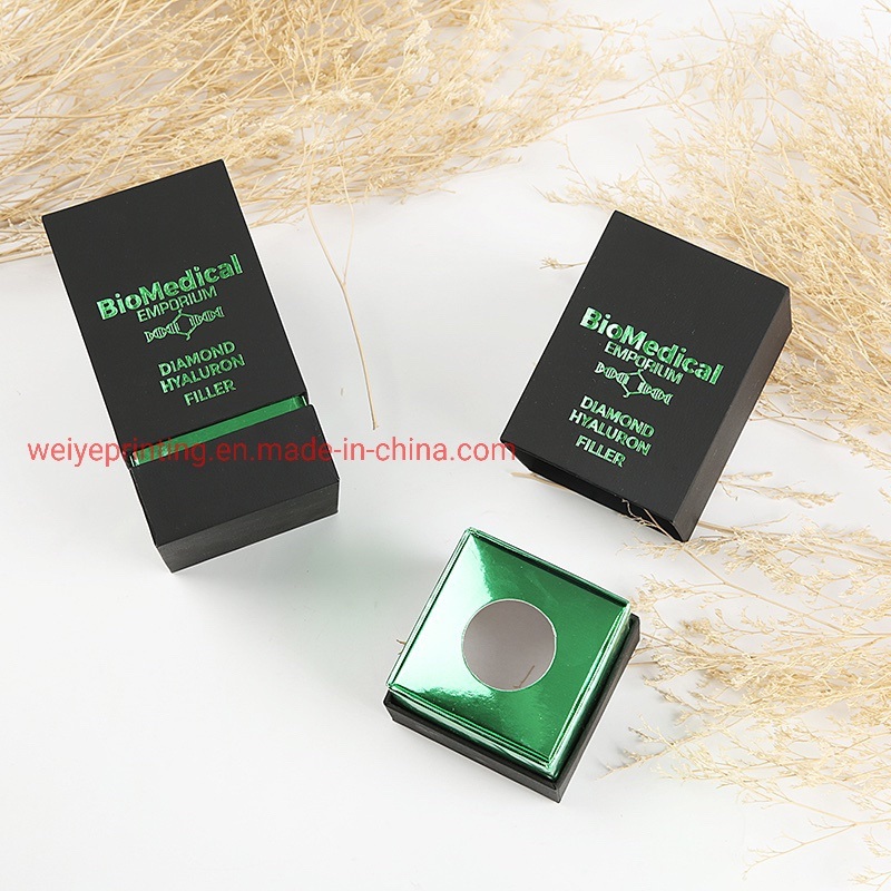 Rigid Paper Custom Printing Promotion Hyaluron Cosmetic Packaging Box – Packing Box and Gift Box price