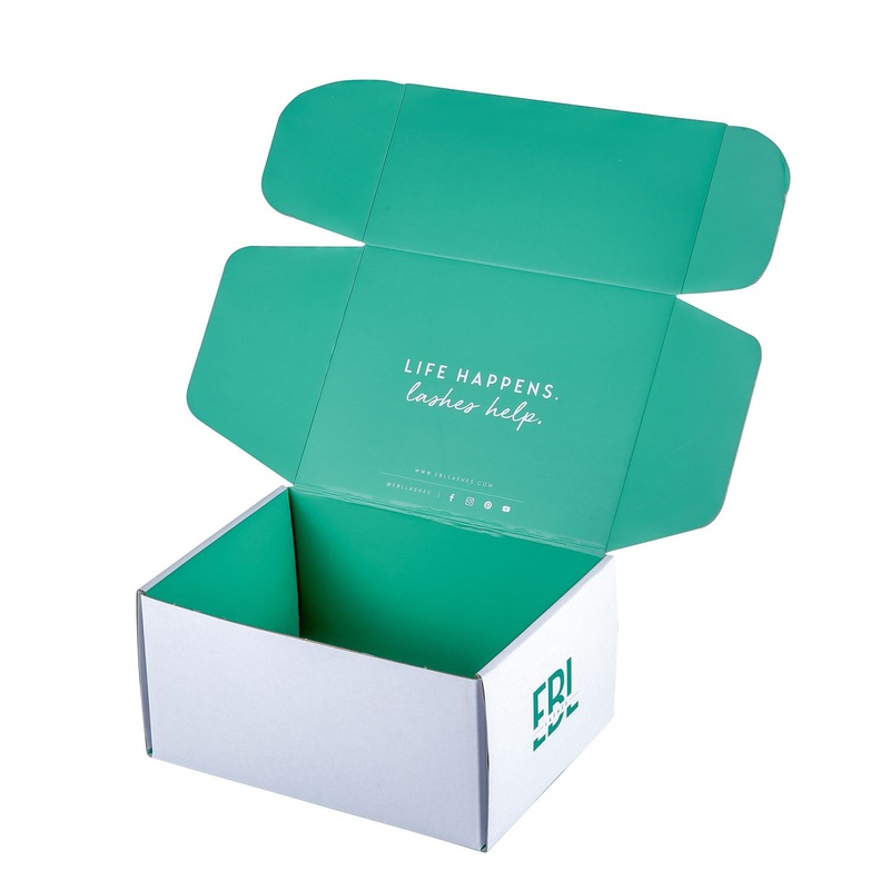 Wholesale Customized Logo Foldable Clothes Corrugated Paper Boxes – Mail Box and Corrugated Card Box price