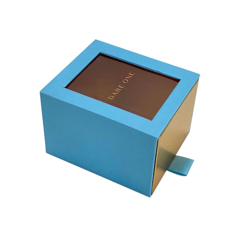 Gloss Varnishing Custom Paper Boxes with Clear Window Front – Leather Belt Box and Necklace Boxes price