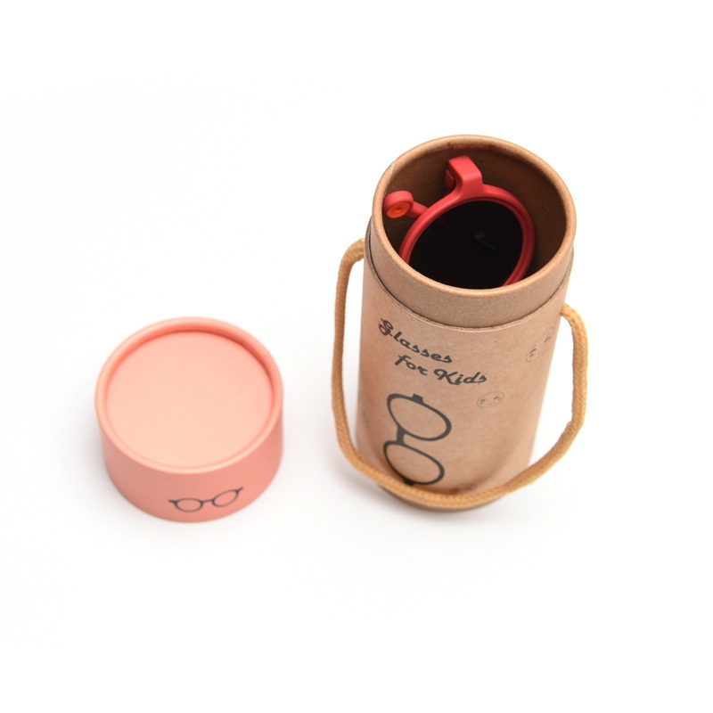 Bdl Good Quality Eyewear Cases Kraft Paper Children Eyeglasses Packaging Box Glasses Case Custom Logo Kids Packaging Sunglasses Tube – Paper Tube and Sunglasses Tube price