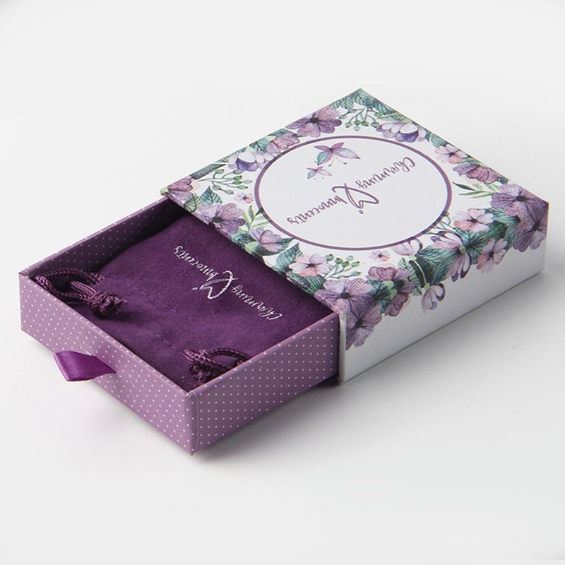 Custom Printing Luxury Hard Recycled Small Jewelry Wedding Gift Packaging Drawer Paper Box – Paper Box and Paper Case price