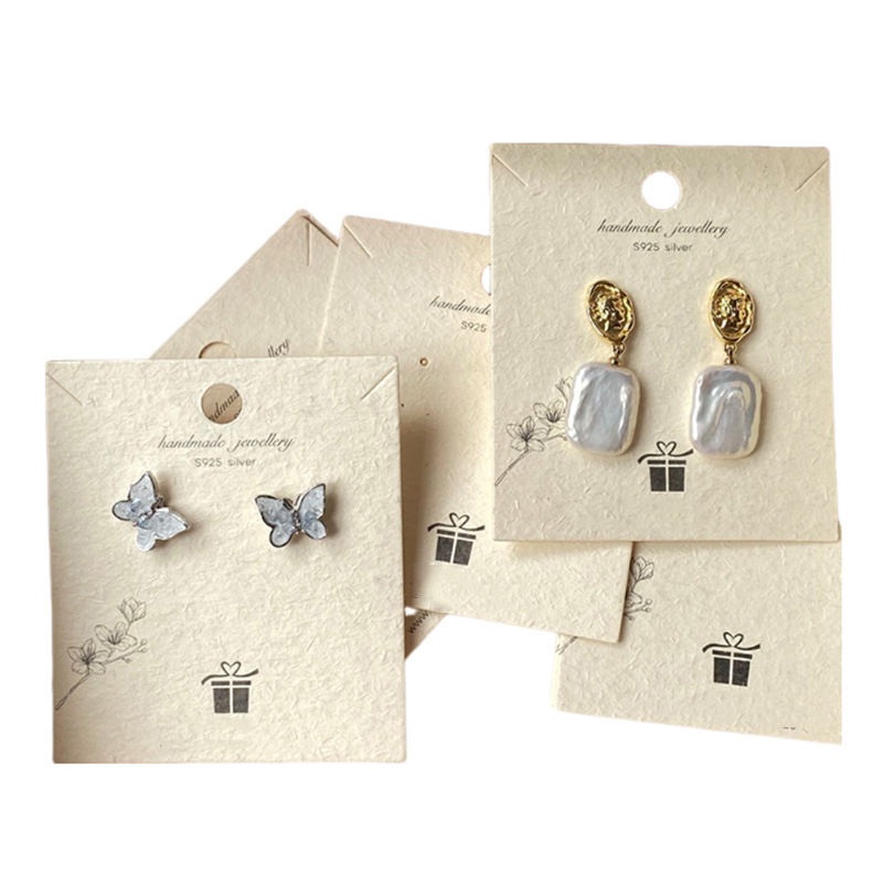 Earrings Necklaces Bracelets Hot Stamping Jewelry Display Card – Jewelry Card and Jewelry Display Card price