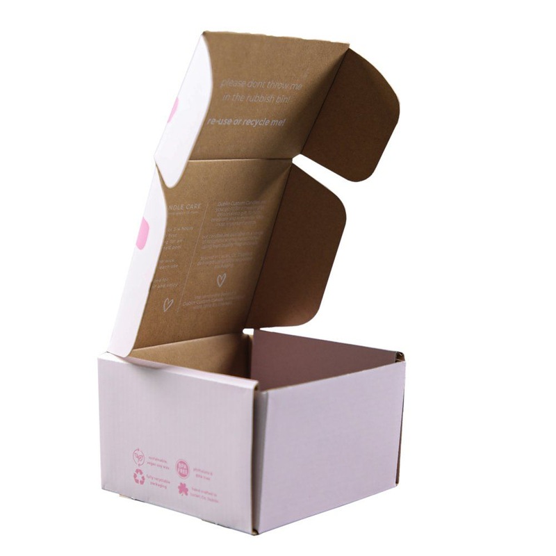 OEM Service Logo Mailer Corrugated Shipping Packaging Box for Small Businesses – Packaging Box and Paper Box price