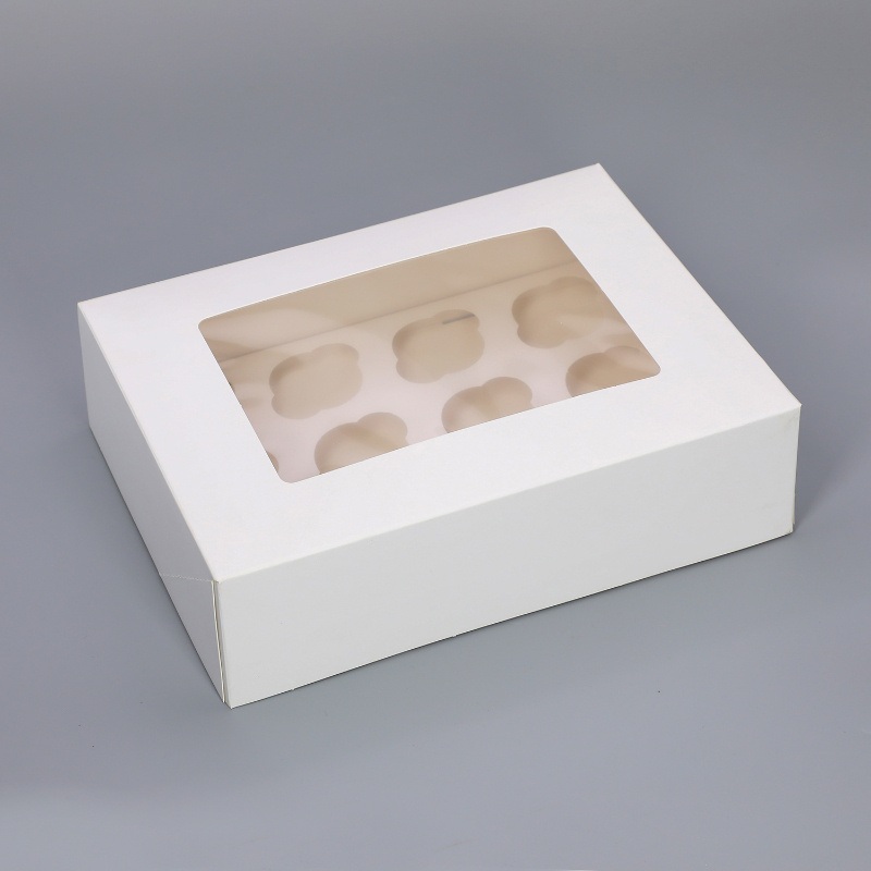 Wholesale Food Box Holiday Party Birthday Cake/Cupcake/Gift Paper Box – Cheap Cake Paper Boxes and Take out Packaging Boxes price