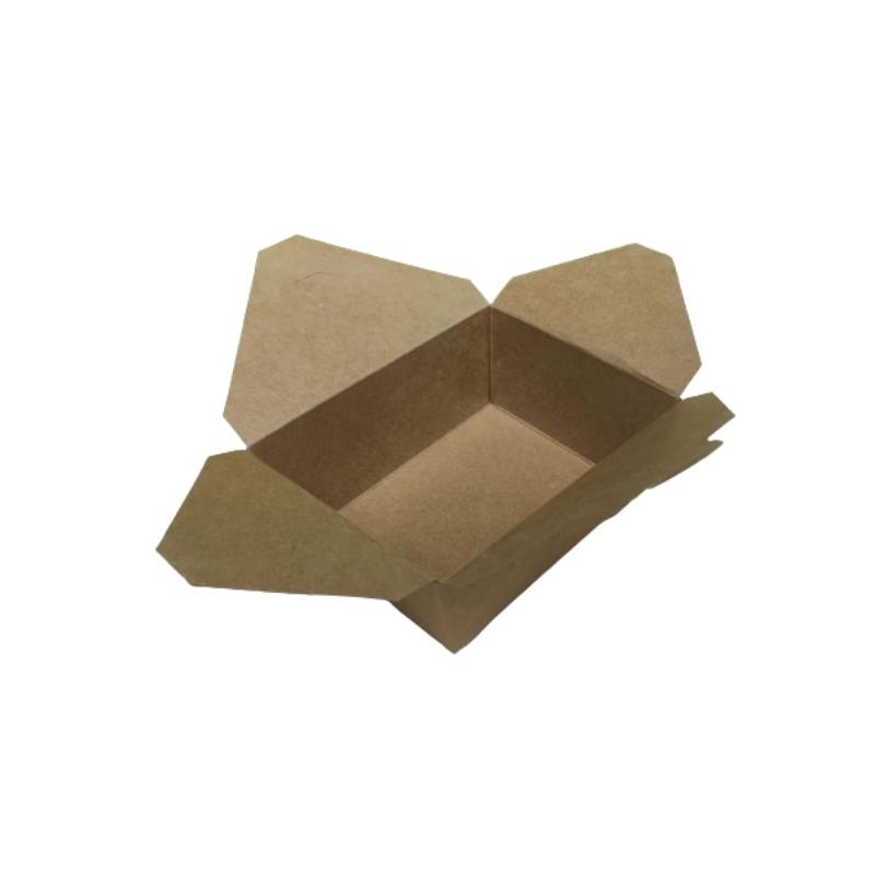 Boore01 Eco Friendly 2024 Food Grade 337GSM Lunch Food Kraft Paper Boxes – Food Packaging and with Your Own Logo price