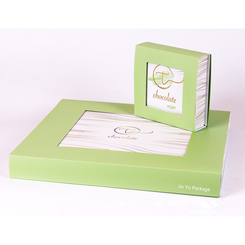 Custom Green Color Printing Paper Gift Chocolate Packaging Box – Printing Chocolate Gift Packaging Box and Chocolate Gift Packaging Box price