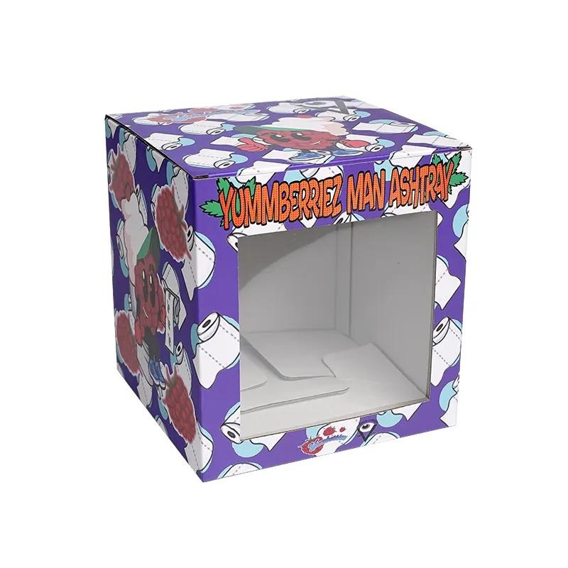 Foldable Box Customized Matt Fancy Candle Gift Box with Window Candle Packaging Box – Packaging Gift Box and Paper Box price