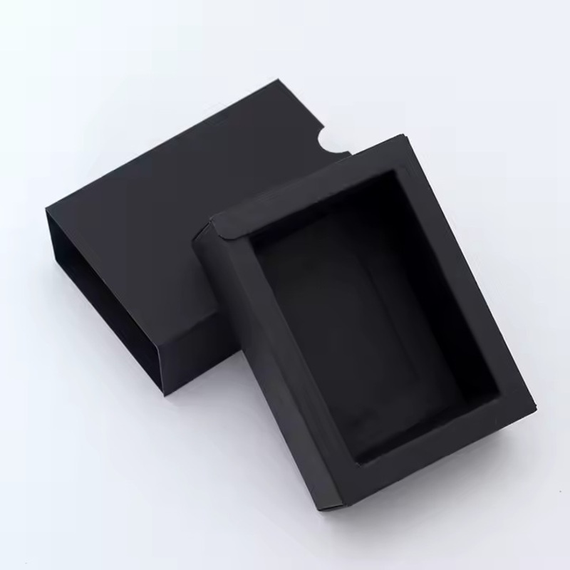 Customizable Holographic Black Cardboard Paper Box with Logo Fine Writing and Envelop Low MOQ Embossing Printing Gift Box – Packaging Box and Folding Box price