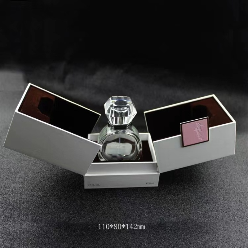 Simple European Style Crystal Perfume Box Empty Box Perfume Bottle Box Carton Box Wholesale Custom Luxury Custom Printed Logo Packaging Box Cardboard Box – Box and Packing price