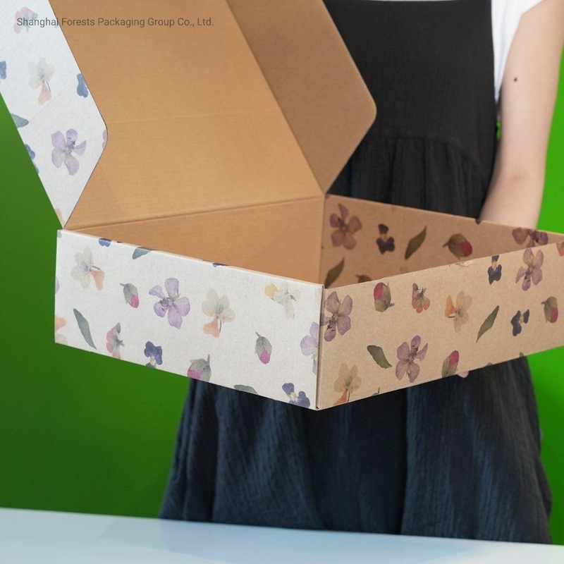 2022 Manufacturer Custom Printed Color Cardboard Mailer Shipping Postal Box Paper Packaging – Corrugated Packaging Boxes and Cardboard Box Custom price