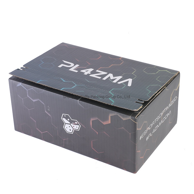 Custom Printing Corrugated Paper Box Tear Strip Sealing Shipping Box Packaging – Self Sealing Shipping Box and Adhesive Paper Carton price