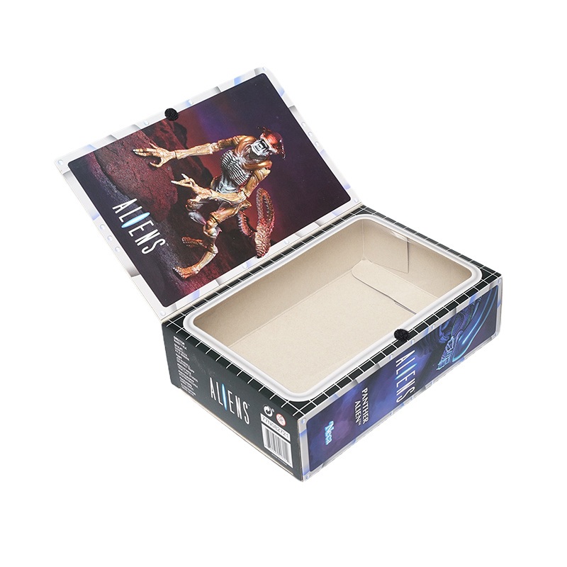 Customized Book Style Toy Papercard Packaging Box with Hook – Gift Box and Storage Box price