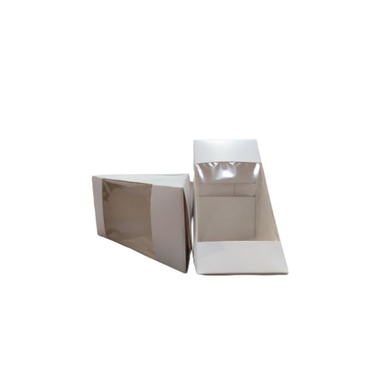 Customized Size Food Grade Sandwich Paper Box with Pet Window – Food Packaging and with Your Own Logo price