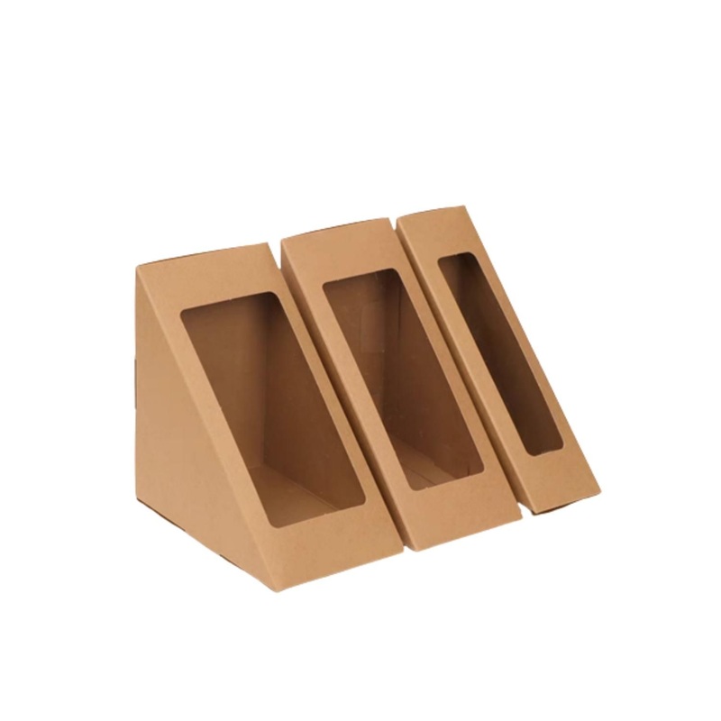 337GSM Customizable Sandwich Box for Sandwich Food Bread Packaging – Food Packaging and with Your Own Logo price