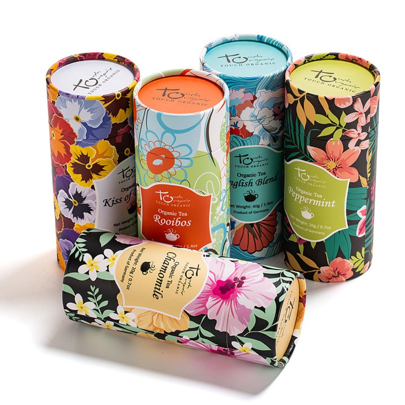 Custom Biodegradable Corrugated Perfume Carton Fruit/Tea/Wine/Food/Cosmetic/Jewelry/Gift Tube Packaging Box – Paper Tube and Packaging Box price