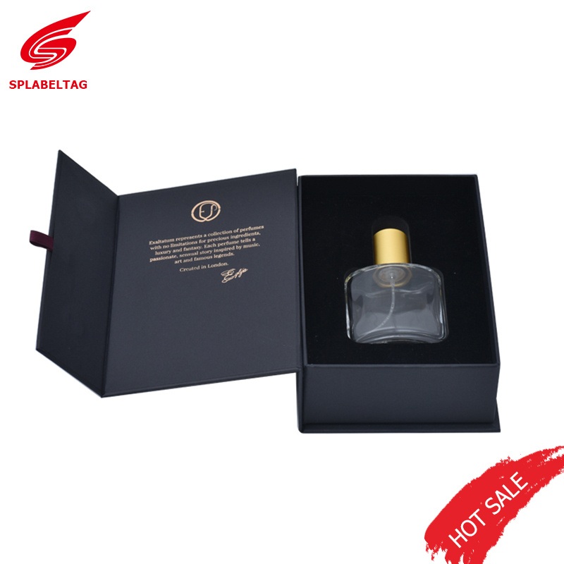 Custom Design Logo Matte Black Paper Packaging Box for Perfume Jar Wine – Cosmetic Packaging Box and Luxury Packaging Box price