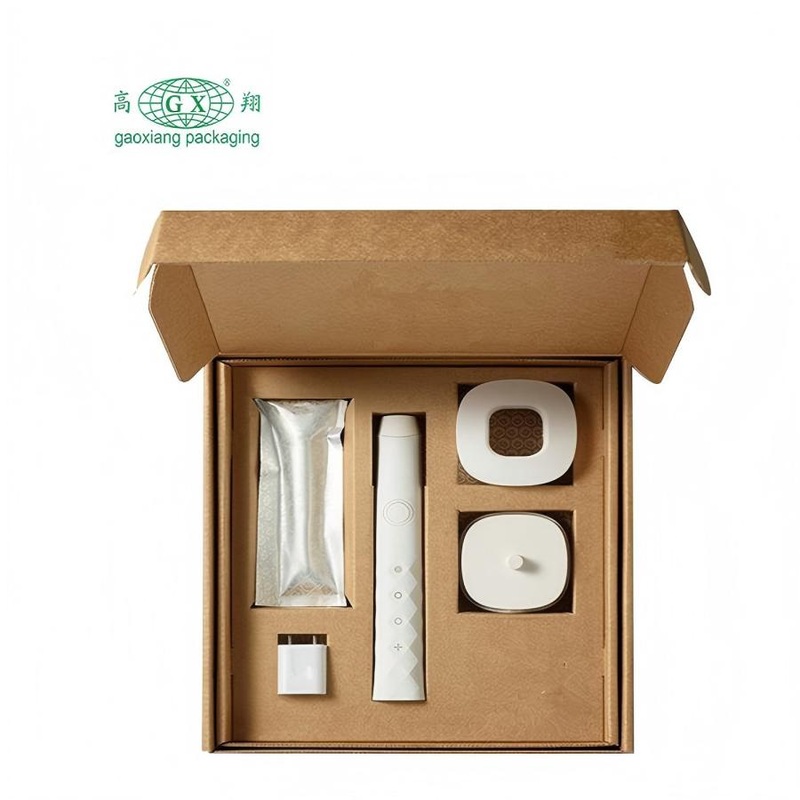 Custom Logo Printed Gift Packing Boxes Corrugated Fold Compartment Thick Paper Box – Shipping Box and Gift Box price