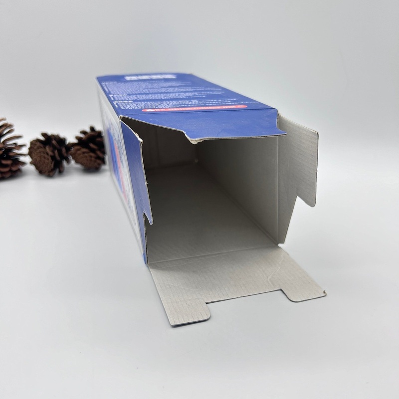 Custom Printed Design Empty Packaging Kraft Paper Box Cardboard Box Folding Paper Gift Box with Logo – Custom Printed Design and Packaging Kraft Paper Box price
