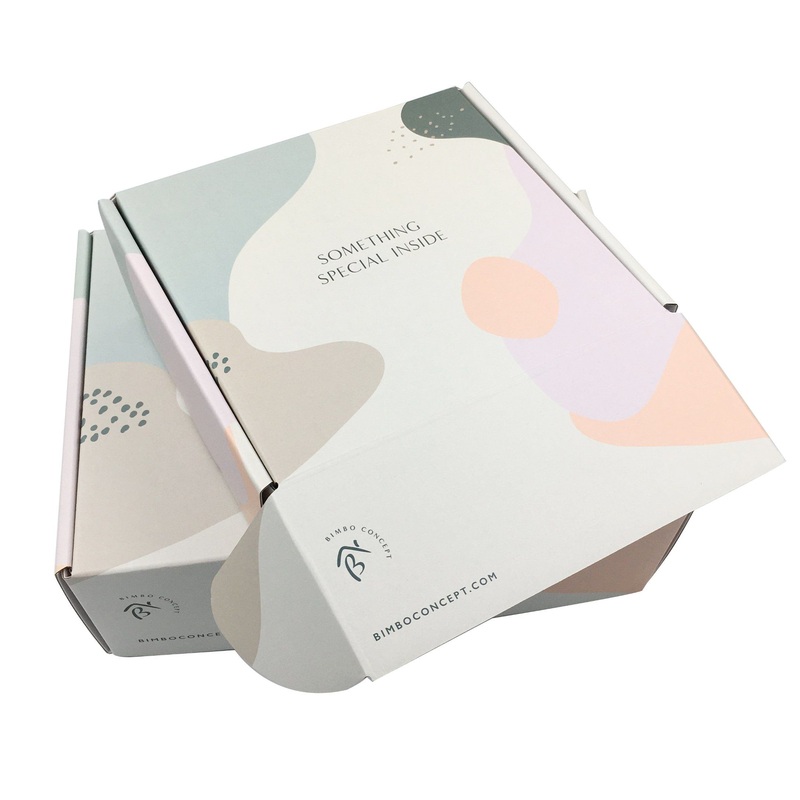 Custom Printing E-Flute Mail Box Cardboard Packing Box OEM/ODM Service – Corrugated Box and Mail Box price