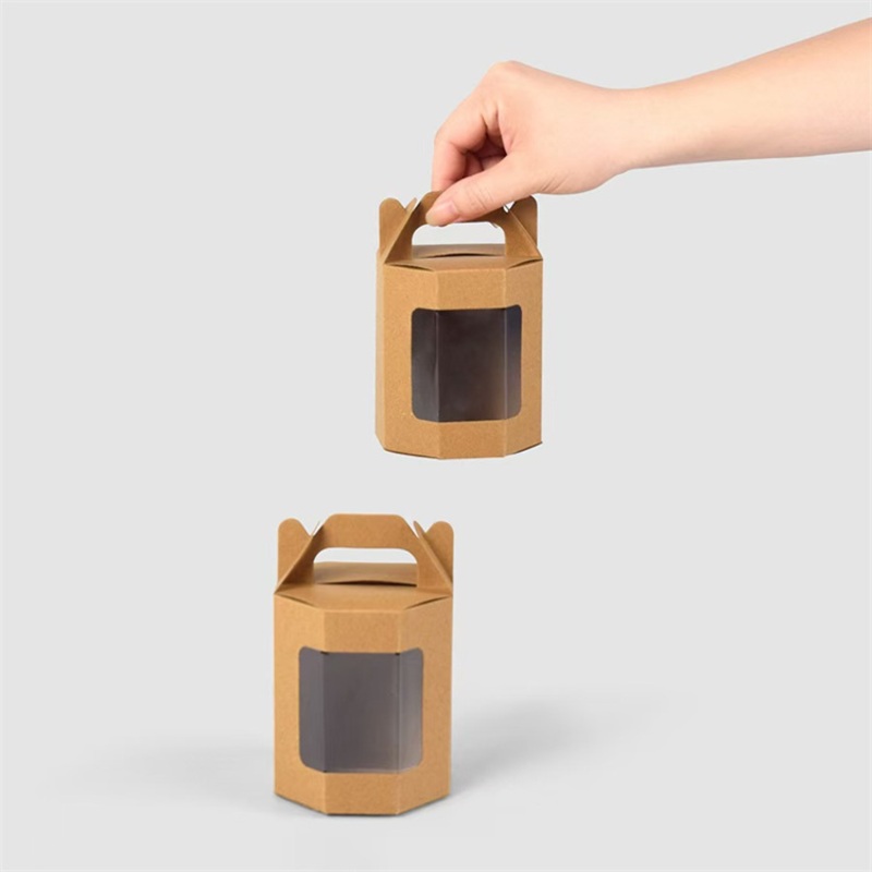 Custom Logo Printed Box Sweet Candy Snack Food Paper Gift Packaging Carton Box with Plastic Window Manufacturer Supplier Factory – Box and Packing price
