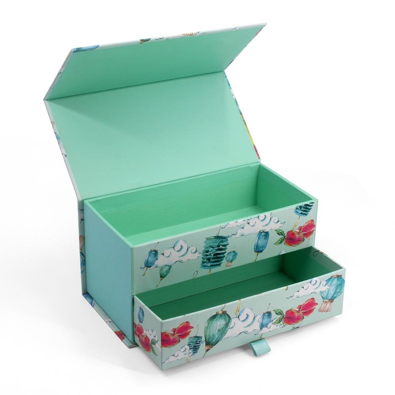 Custom Logo Unique Cardboard 2 Double Layer Tier Gift Box Magnetic Paper Packaging Box – Magnetic Box and Custom Box price