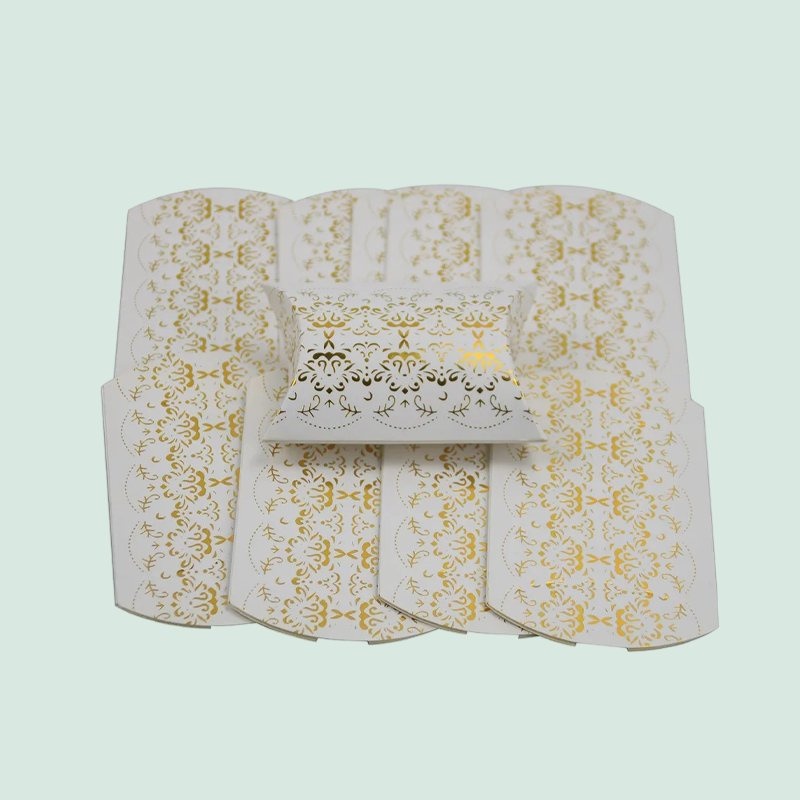 Customized Creative Pillow-Shaped Paper Box Jewelry Candy Packaging Box – Pillow Box and Packaging Box price