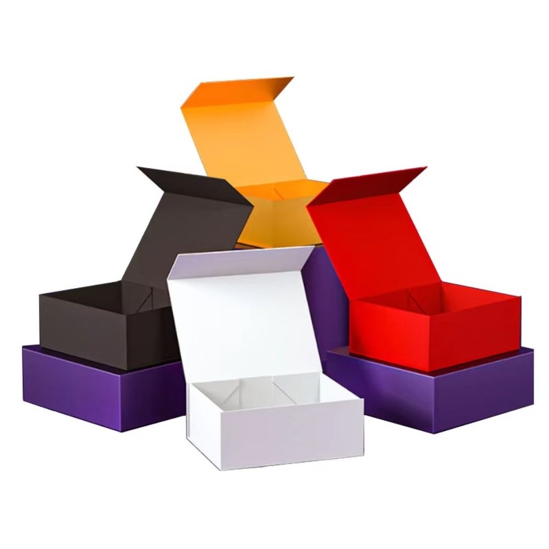 Magnet Gift Box Custom Caja Boite Cadeau Folding Packaging Paper Box – Magnetic Gift Box and Gift Packaging Box price