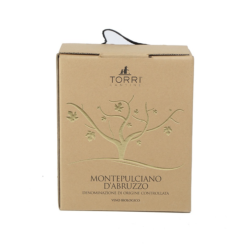 Reliable Quality E-Flute Customized Kraft Paper Corrugated Box with Handle – Gift Box Christmas and Jewelry Packaging price