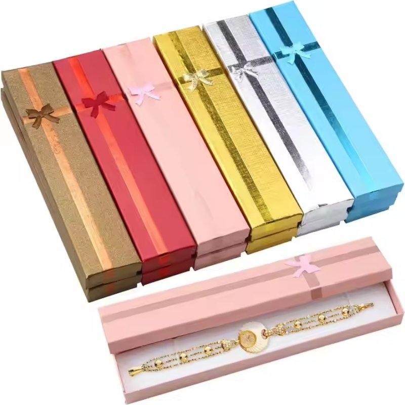 Cardboard Set Jewelry Box Earring Packaging Wedding Ring Paper Bag – Wholesale Luxury and Boxes Set with Logo price