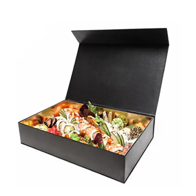 Wholesale Custom Biodegradable Luxury Paper Gift Box Sushi Togo Packaging Container Magnetic Sushi Box for Sushi Restaurant – Packaging Box and Packaging Carton Box price