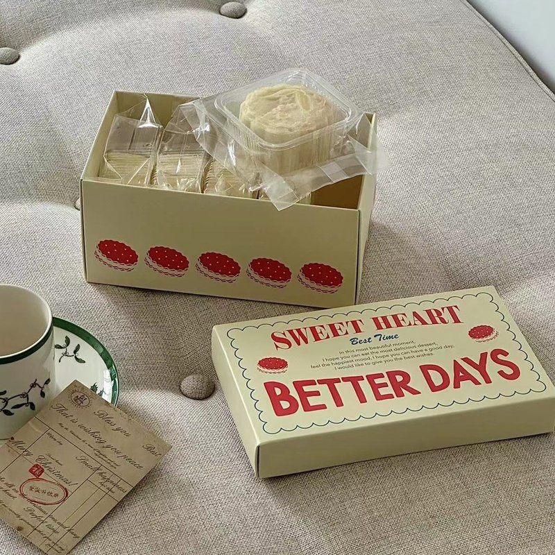 Custom Cake Cookie Cupcake Candy Packaging Cardboard Box with Window – Luxury Cookie Box and Custom Cookie Box price