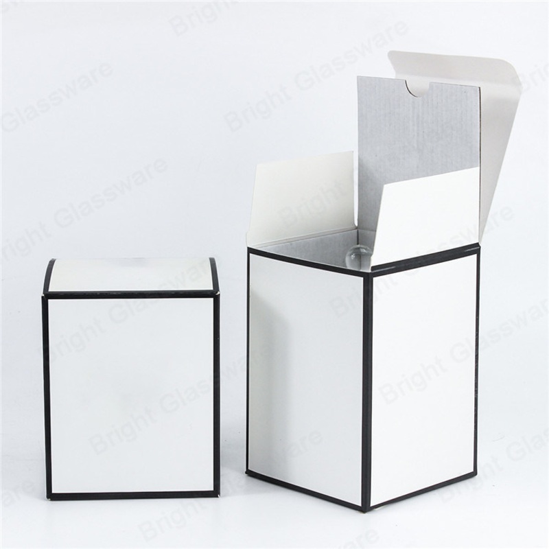 Kraft Paper Square Box for Candle Holder Cmyk Printing Paper Box – Kraft Paper Square Box and Paper Box price