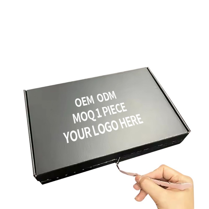 Hot Sales Custom E Commerce Mailing Adhesive Open Postal Box Peel off Strip Self Seal Tear off Zipper Mailer Shipping Box – Tear Box and Mailing Box price