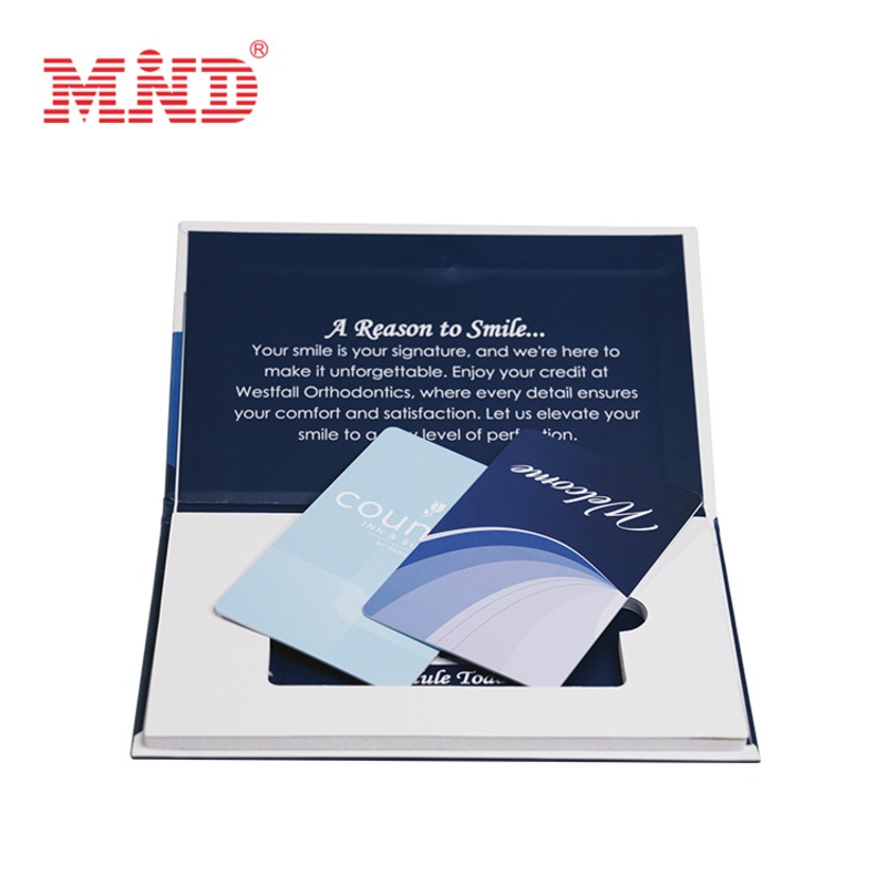 Luxury Business Card Packaging Box VIP Card Insert Packaging Gift Magnet Board Slots Paper Gift Box – Cards Box and Metal Card Box price