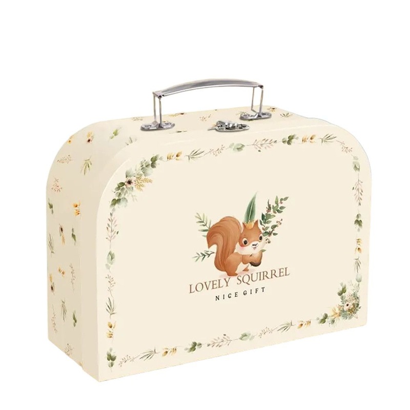 Customized Cartoon Squirrel Travel Suitcase Gift Box for Souvenirs – Arched Gift Box and Gift Box price