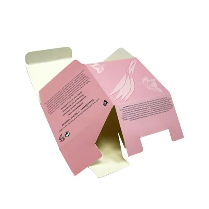 Customized Auto Lock Bottom Cosmetic Cardboard Paper Box Packaging Paper Boxes – Special Texture and for Gift price