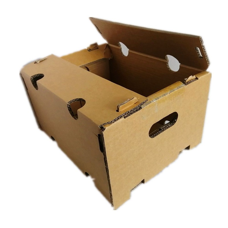 Recyclable Corrugated Shipping Cardboard Box Customized Carton for Fruit and Vegetable Packaging – Fruit and Vegetable Carton and Fruit Carton price