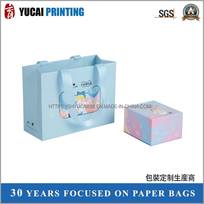 Wholesale Custom Paper Gift Packaging Box Set Paper Bag and Box – Paper Bag and Shopping Bag price