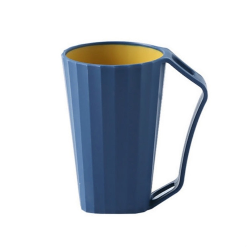 2 PCS Couple Creative Simple Home with Handle Wash Brushing Cup
