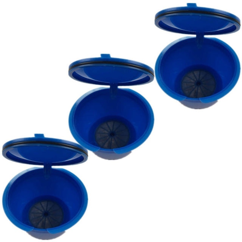 3 PCS Coffee Machine Universal Capsule Cup Over-treatment Cup Coffee Filter