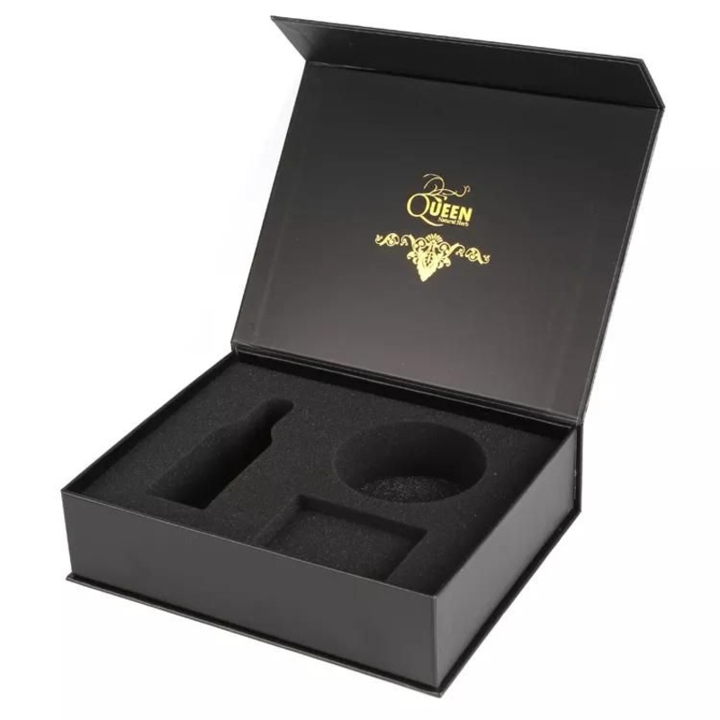 China Custom Luxury Book Shaped Rigid Paper Box Packaging Magnetic Gift Boxes with EVA Foam Insert – Packaging Paper Box and Gift Magnetic Box price