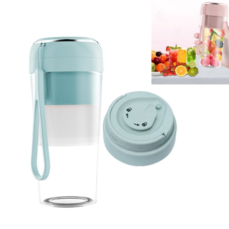 Electric Small Juicer Portable USB Home Mini Juice Cup, Style:With Vacuum Lid