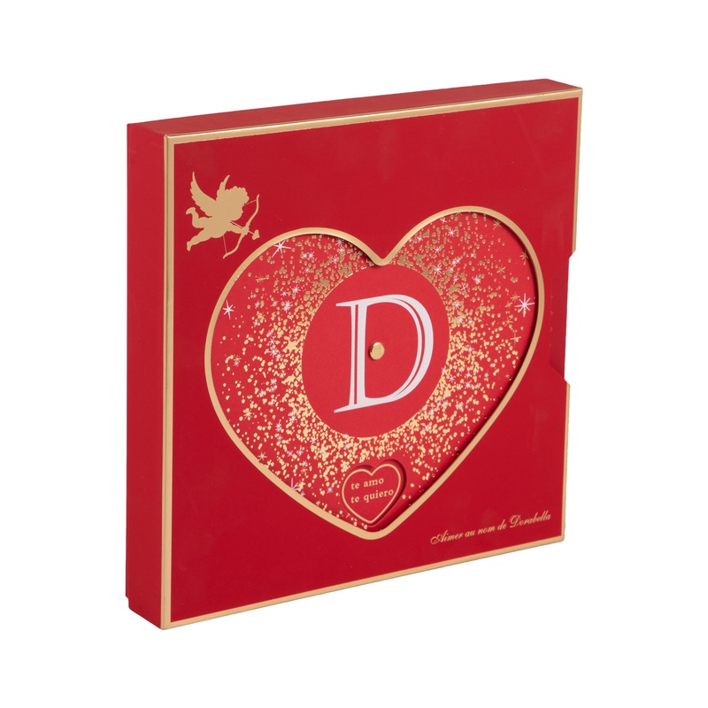 Hot Stamping Custom Hollow Heart Pull-out Chocolate Gift Packing Printing Box in Cheapest – gift box and custom box price