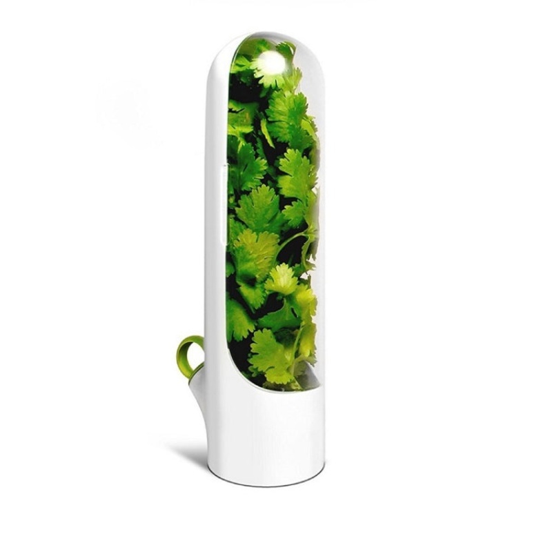 2 PCS Vanilla Storage Cup Bamboo Shoot Fresh-Keeping Box, Specification: 85x85x255mm