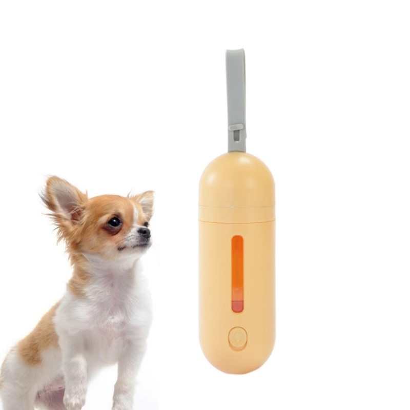 Pet Dual-purpose Accompanying Cup For Out Drinking Water With Garbage Bag Toilet Picker Portable Drinking Cup For Dogs